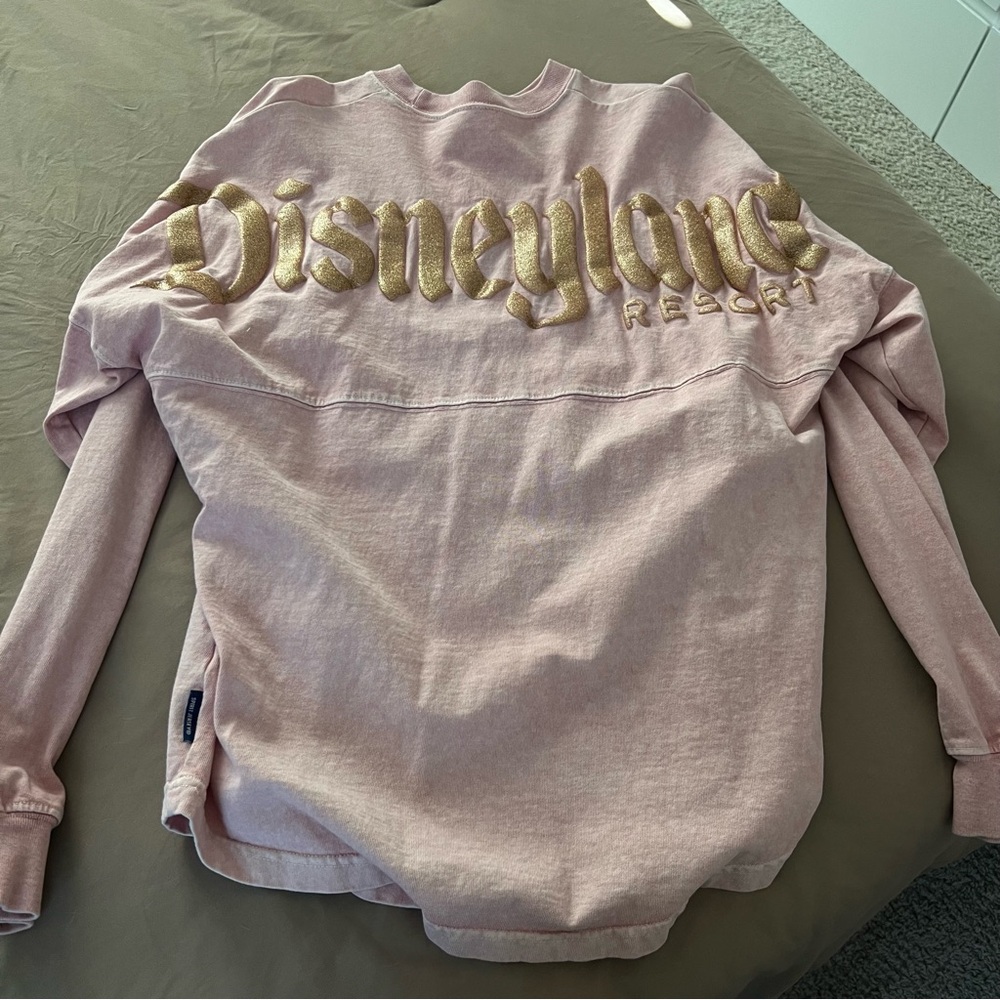 Disney Pink and Gold Sweatshirt